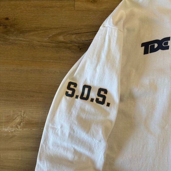 Sza SOS Hockey Style Long Sleeve White Tour Shirt 2023 Size XL TDE R&B Hip Hop - Picture 5 of 6